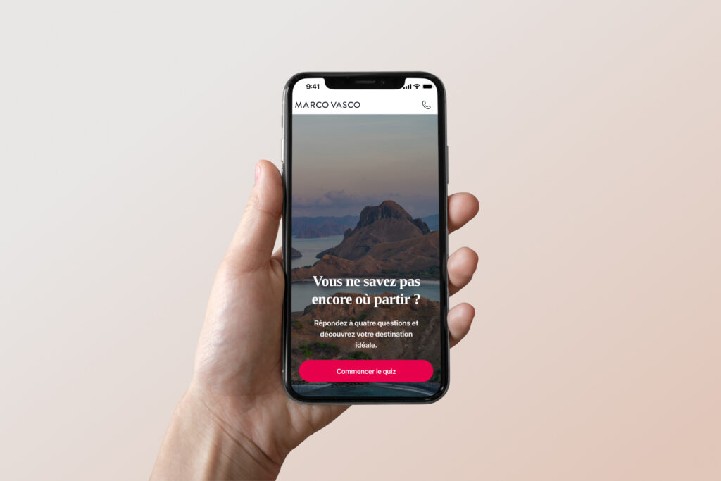 Apercu de l'application POC vibe coding