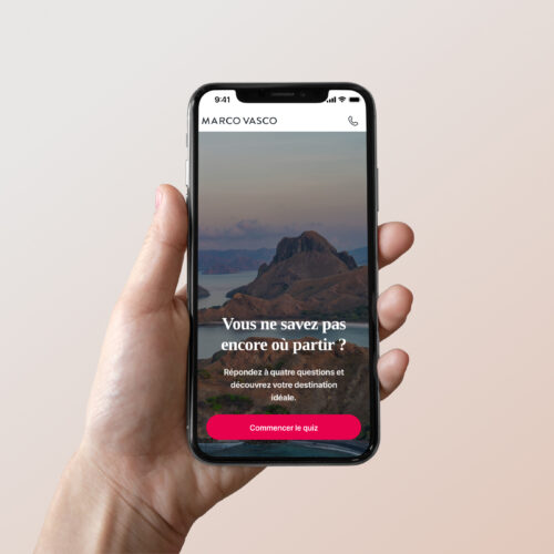 Apercu de l'application POC vibe coding